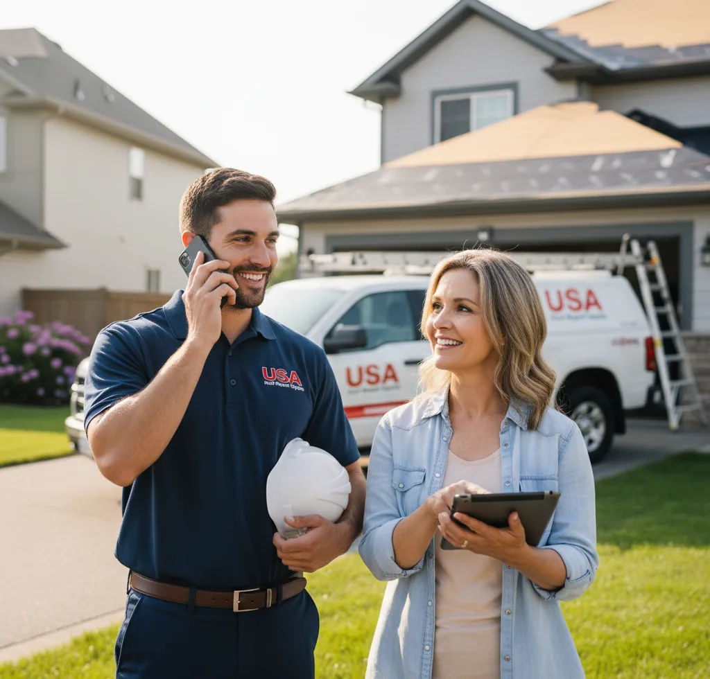 USA Roof Repair Experts customer support in Wooster